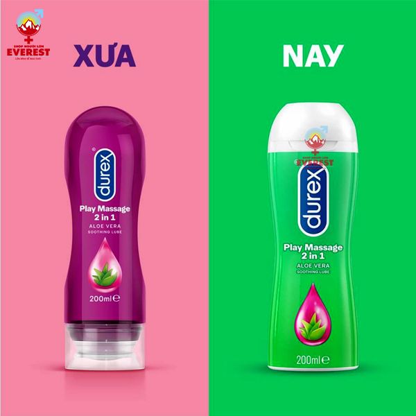  Gel bôi trơn Durex Play Massage 2 in 1 chính hãng 