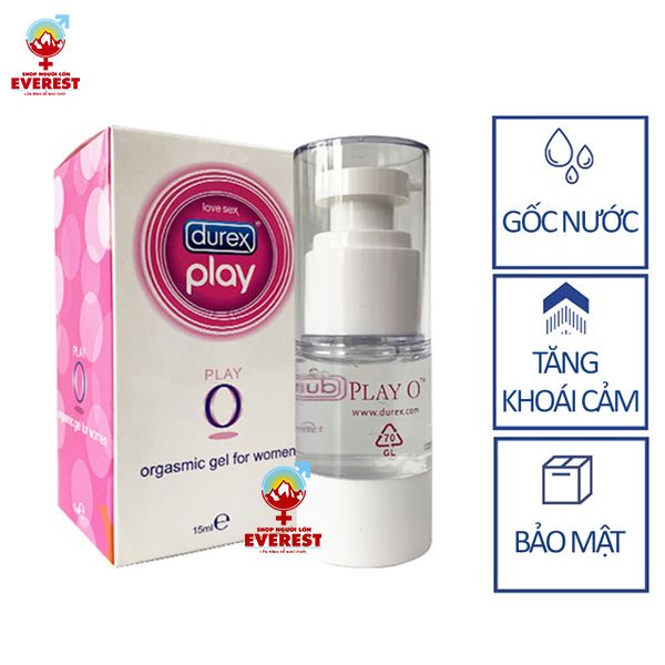  Gel Bôi Trơn Durex Play O Dành Cho Nữ 15ml 