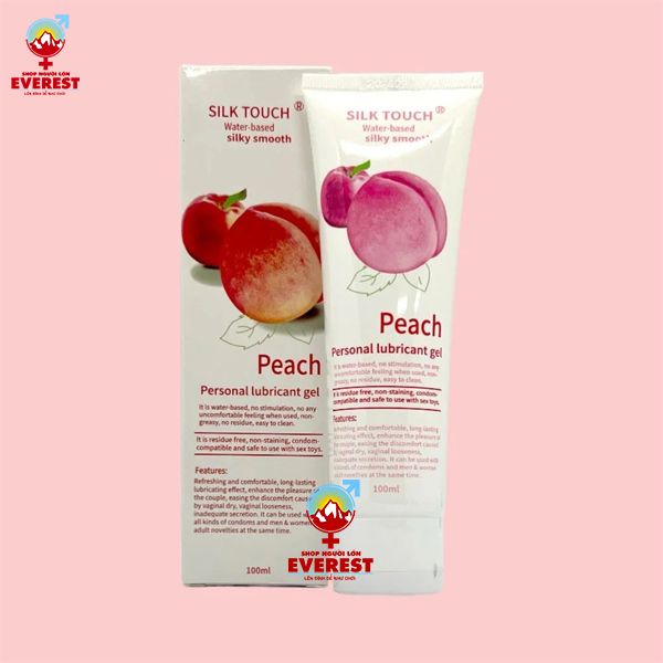  Gel bôi trơn Silk Touch Hương Đào 100ml 