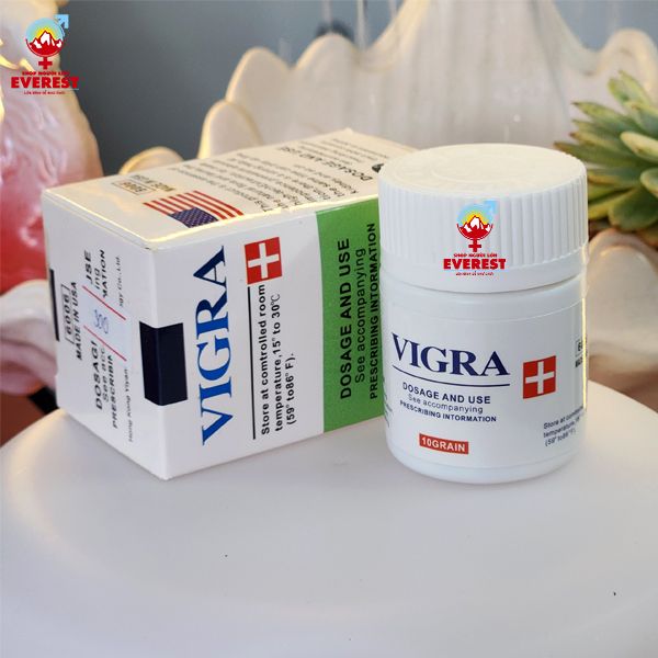  Thuốc cường dương Viagra hộp 10 viên tăng cường sinh lý nam 