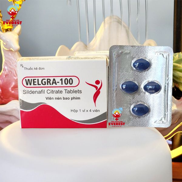  Thuốc tăng cường sinh lý Welgra-100 cho nam và nữ 