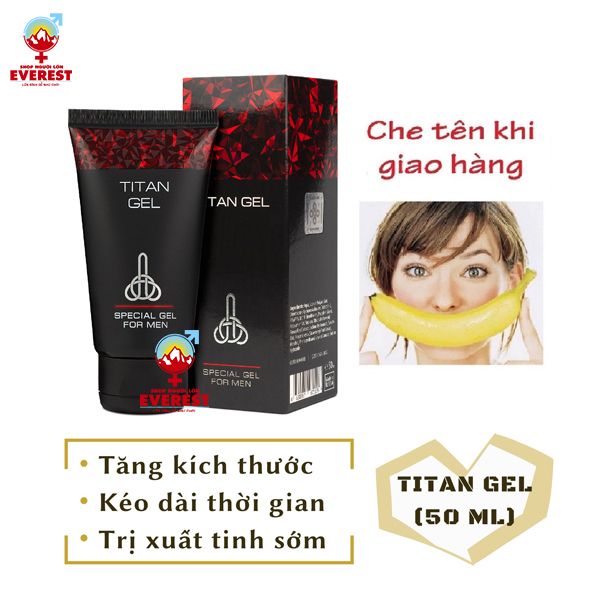  Titan Gel – Gel bôi tăng kích thước dương vật hiệu quả 