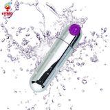  Trứng rung tình yêu inox mini hình viên đạn rung 10 chế độ 