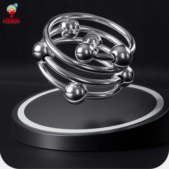  Vòng bi inox đeo dương vật Alexandra tăng khoái cảm [5 size] 