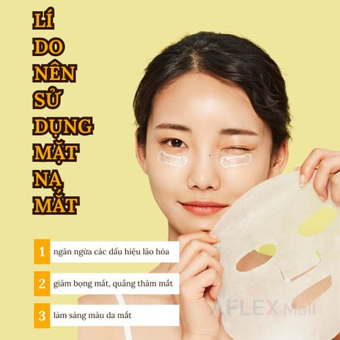  Mặt nạ mắt với miếng Magie Multi Care LAPNPEOPLE loại bỏ quầng thâm chống nếp nhăn 