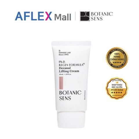  Kem nâng cơ, trẻ hóa, tái tạo da công thức thuần chay BOTANICSENS Ph.D REGEN FORMULA Decanal Lifting Cream 