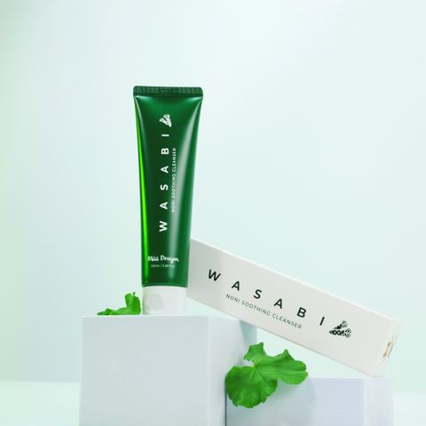  Sữa rửa mặt Miss Dragon - Sữa rửa mặt làm dịu da Wasabi chiết xuất trái nhàu - Wasabi Noni Soothing Cleanser (100 ml) 