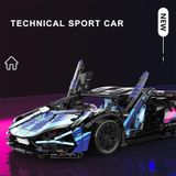  Mô Hình Nhựa 3D Lắp Ráp OEM Siêu Xe Đua Lamborghini (1314 mảnh, Màu Hồng Tím) 1:14 - LG0176 