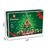  Mô Hình Nhựa 3D Lắp Ráp Cây Thông Giáng Sinh & Đoàn Tàu Lửa 88013 (Christmas Tree & Train, 2126 mảnh) - LG0086 