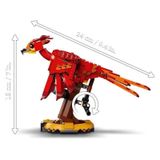  Mô Hình Nhựa 3D Lắp Ráp Harry Potter Phượng Hoàng Lửa Fawkes 86394 (597 mảnh) - LG0070 