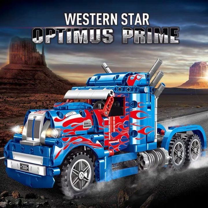 Mô Hình Nhựa 3D Lắp Ráp TGL Xe Tải Western Star Optimus Prime T3030 (619 mảnh) – LG0032 