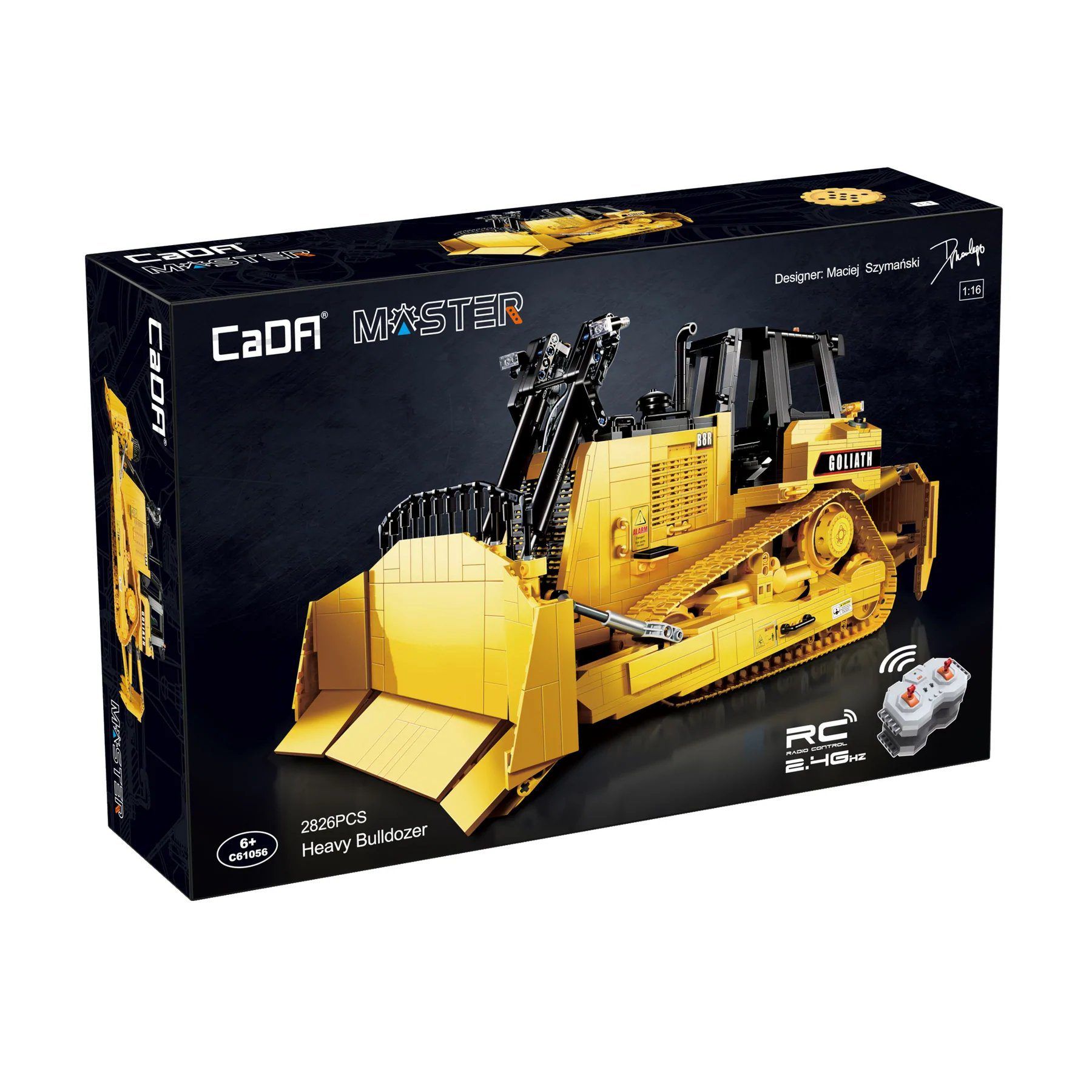  Mô Hình Nhựa 3D Lắp Ráp CaDA Master Xe Ủi Bulldozer C61056 (2826 mảnh) - LG0005 