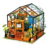  Mô Hình Gỗ 3D Lắp Ráp ROBOTIME DIY Dollhouse Nhà Tí Hon Cathy’s Flower House DG104 – WP042 
