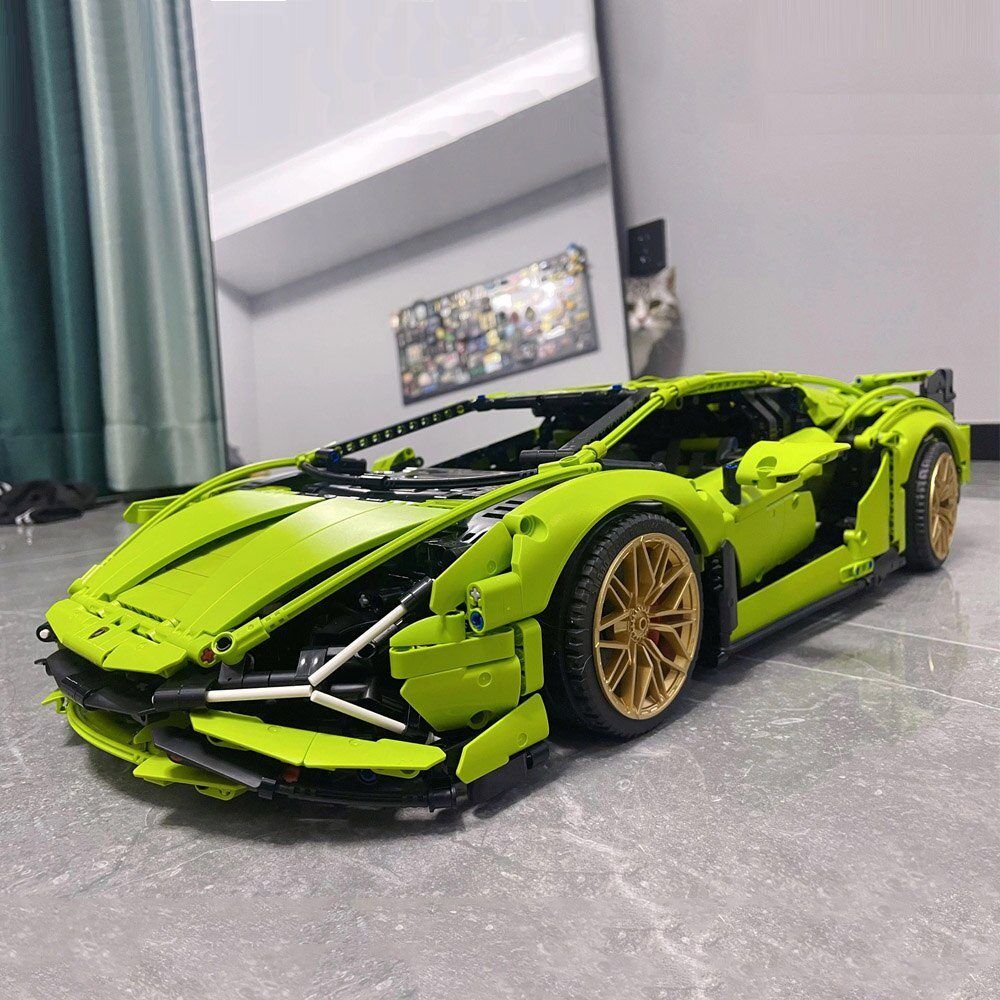  Mô Hình Nhựa 3D Lắp Ráp Technic Siêu Xe Đua Lamborghini SIAN FKP 37 (3696 mảnh) - LG0085 