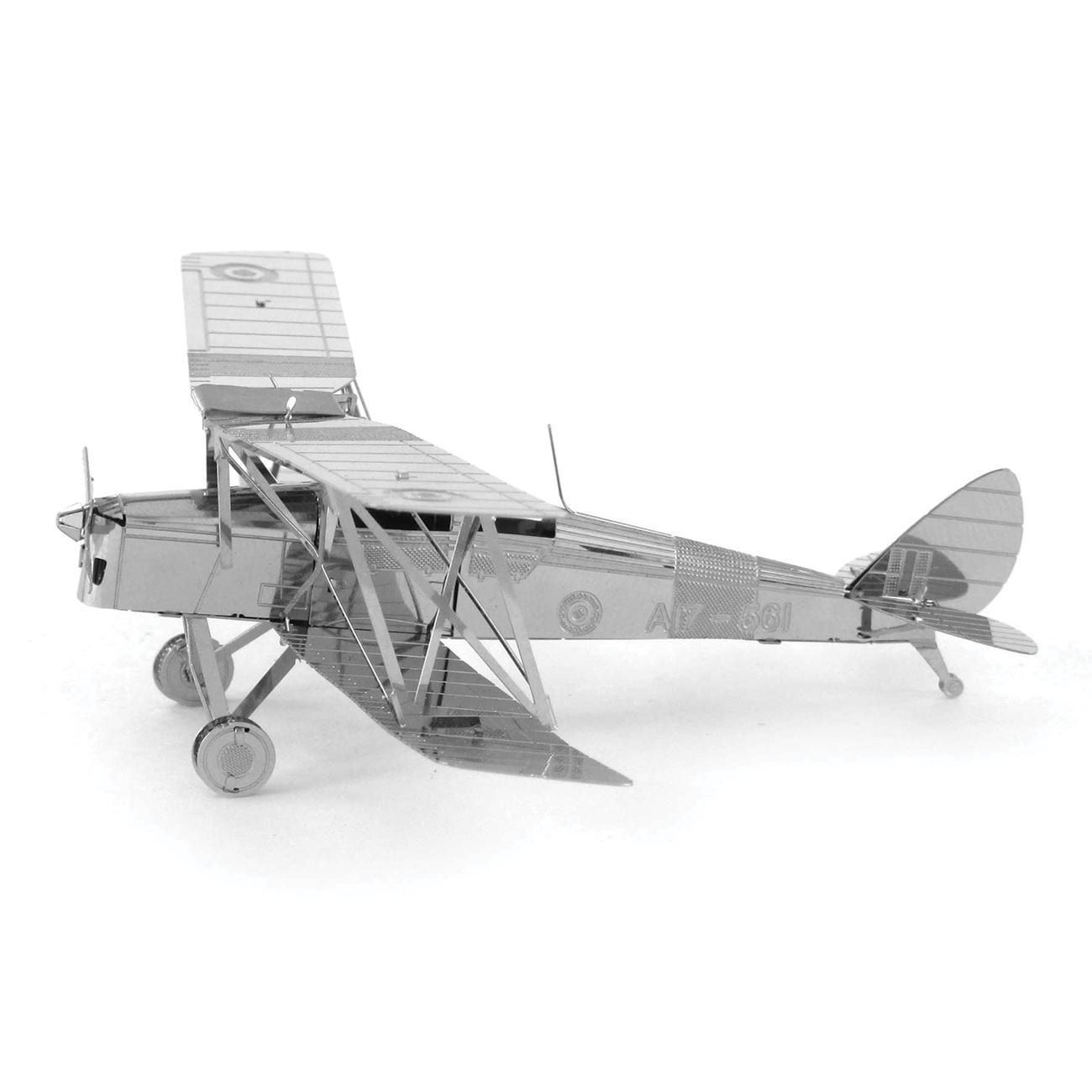  Mô Hình Kim Loại Lắp Ráp 3D Metal Mosaic Máy Bay de Havilland Tiger Moth – MP847 