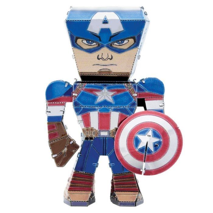  Mô Hình Kim Loại Lắp Ráp 3D Metal Earth CAPTAIN AMERICA CHIBI – MP567 