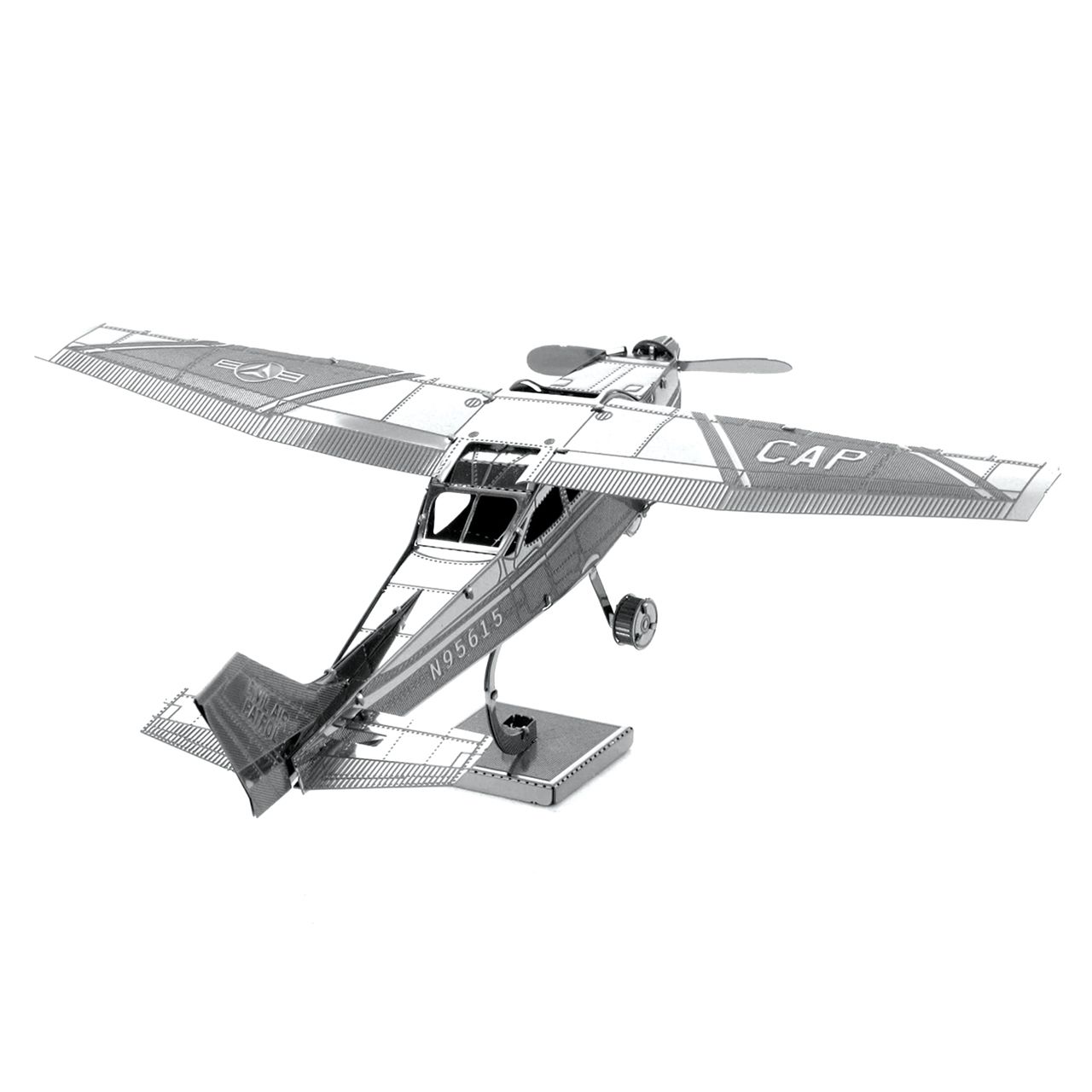  Mô Hình Kim Loại Lắp Ráp 3D Metal Head Máy Bay Cessna 172 – MP1162 