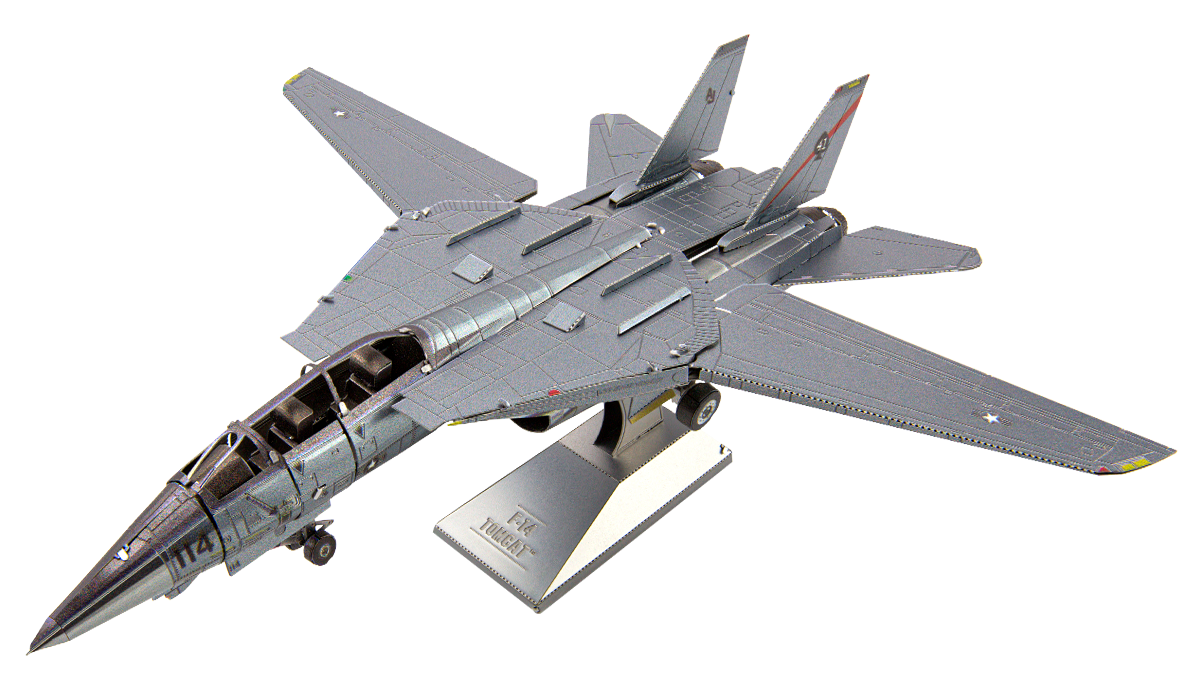  Mô Hình Kim Loại 3D Lắp Ráp Metal Head Máy Bay Siêu Thanh Grumman F-14 Tomcat - MP1144 