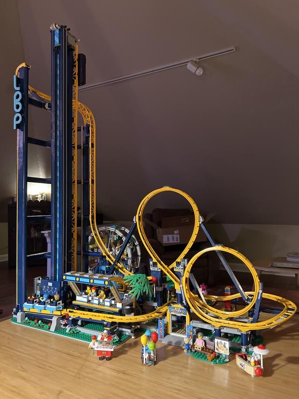  Mô Hình Nhựa 3D Lắp Ráp OEM Tàu Lượn Siêu Tốc Loop Coaster 13003 (3756 mảnh, Lego 10303) - LG0139 