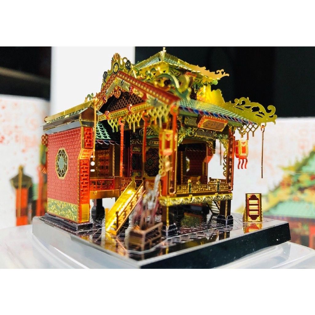  Mô Hình Kim Loại Lắp Ráp 3D MU Vạn Niên Lầu Chinese Traditional Architecture – MP609 