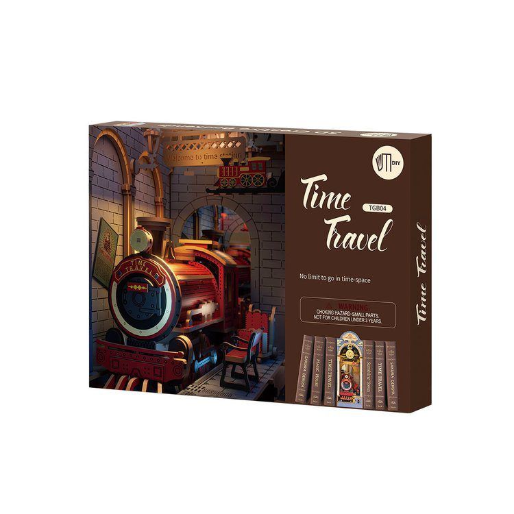  Mô Hình Gỗ 3D Lắp Ráp ROBOTIME ROLIFE Quyển Sách Time Travel TGB04 - WP256 