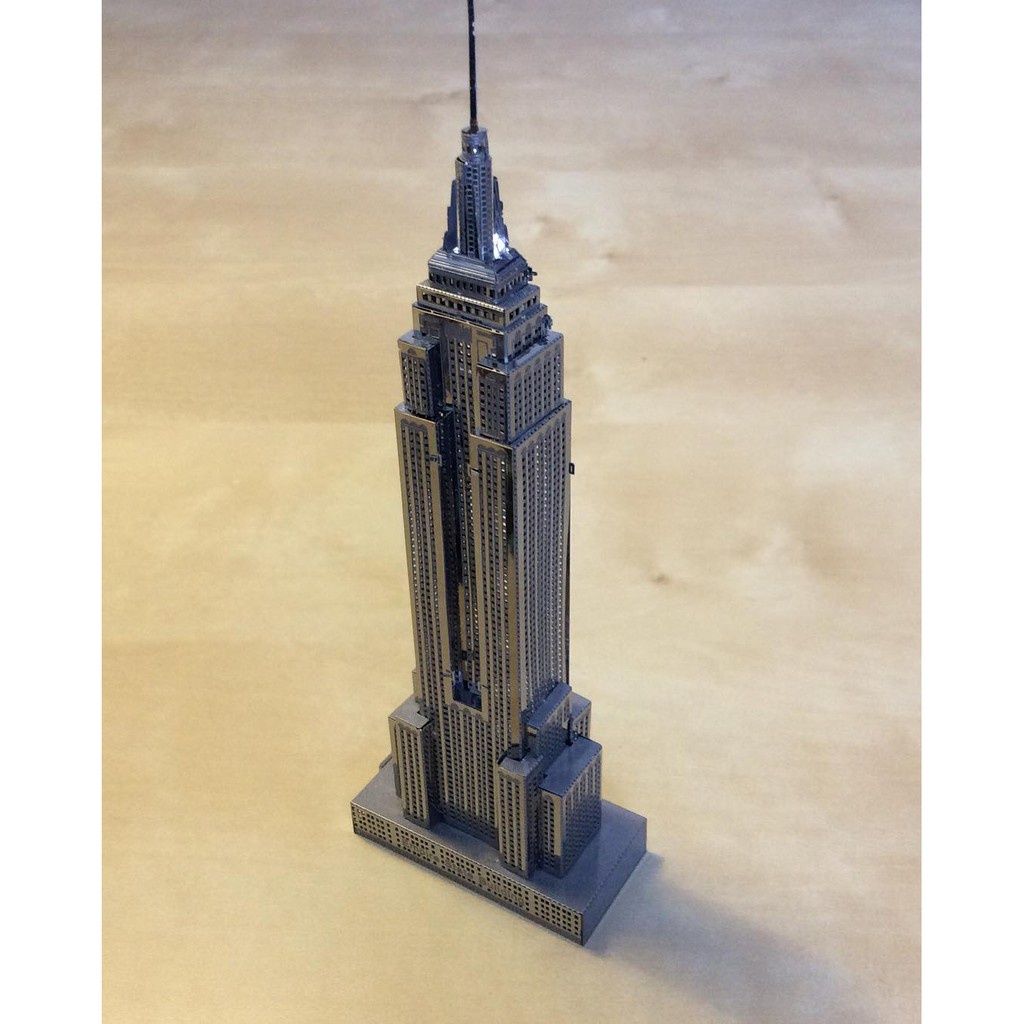  Mô Hình Kim Loại Lắp Ráp 3D Metal Mosaic Tòa Nhà Empire – MP889 