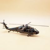  Mô Hình Kim Loại 3D Lắp Ráp Metal Head Trực Thăng Đa Dụng UH-60 Black Hawk – MP1059 