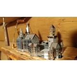  Mô Hình Kim Loại Lắp Ráp 3D Metal Mosaic Lâu Đài Cổ Tích Neuschwanstein Castle – MP961 