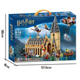  Mô Hình Nhựa 3D Lắp Ráp OEM Harry Potter Đại Sảnh Trường Hogwarts S7307 (931 mảnh, Lego 75954 Hogwarts Great Hall) - LG0147 