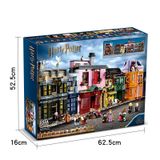  Mô Hình Nhựa 3D Lắp Ráp OEM Harry Potter Hẻm Xéo (5544 mảnh, Lego 75978 Diagon Alley) - LG0149 