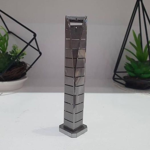  Mô Hình Kim Loại Lắp Ráp 3D Metal Mosaic Trung Tâm Tài Chính Thế Giới Thượng Hải Shanghai World Financial Center – MP616 