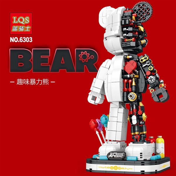  Mô Hình Nhựa 3D Lắp Ráp LQS Bear Robot 6303 (1160 mảnh) - LG0053 