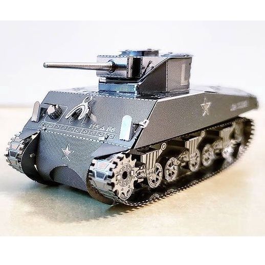  Mô Hình Kim Loại Lắp Ráp 3D Metal Mosaic Xe Tăng M4 Sherman – MP880 