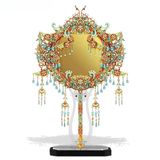  Mô Hình Kim Loại Lắp Ráp 3D Piececool Lăng Hoa Kính (299 mảnh, Octagonal Mirror) P301-GR - MP1192 