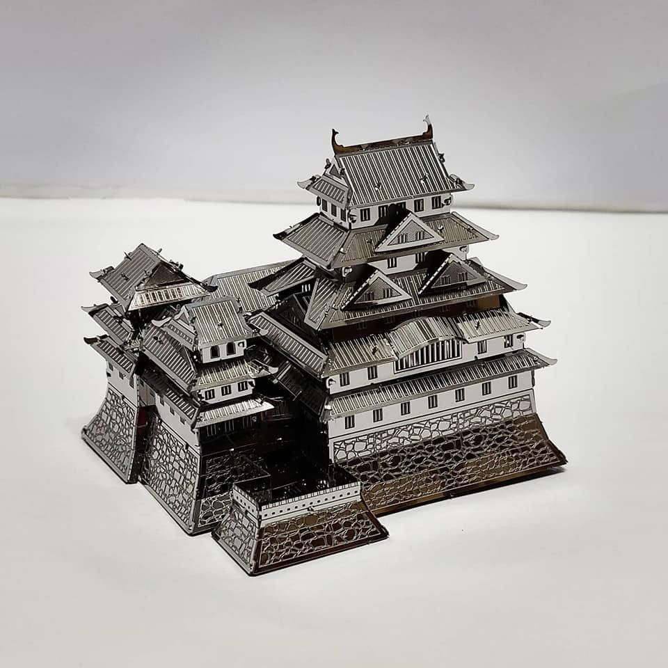  Mô Hình Kim Loại Lắp Ráp 3D Metal Mosaic Lâu Đài Himeji Castle – MP017 