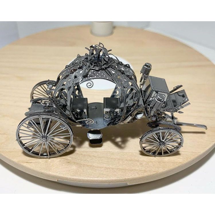  Mô Hình Kim Loại Lắp Ráp 3D Metal Mosaic Xe Bí Ngô Pumpkin Carriage – MP882 