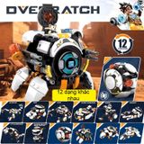  Mô Hình Nhựa 3D Lắp Ráp OEM Robot Hamster Wrecking Ball Overwatch (233 mảnh, Màu Trắng, 12 in 1) – LG0133 