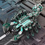  Mô Hình Kim Loại Lắp Ráp 3D Microworld Bọ Cạp Bóng Đêm (234 mảnh, màu xanh lá, Green Devil Scorpion) DS002 - MP1171 