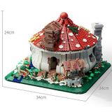  Mô Hình Nhựa 3D Lắp Ráp JUHANG Ngôi Nhà Nấm 86006 (2633 mảnh, Mushroom House) – LG0018 