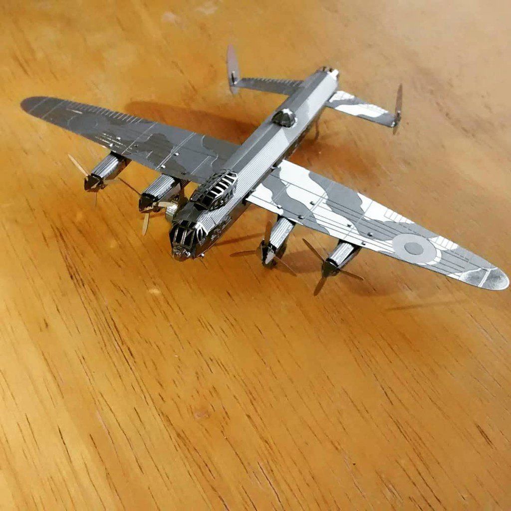  Mô Hình Kim Loại Lắp Ráp 3D Metal Mosaic Máy Bay Avro Lancaster Bomber – MP883 