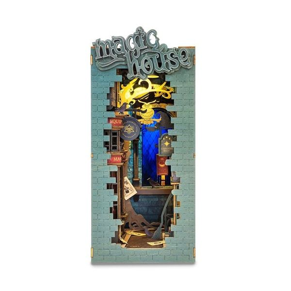  Mô Hình Gỗ 3D Lắp Ráp ROBOTIME ROLIFE Quyển Sách Magic House TGB03 - WP255 