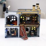  Mô Hình Nhựa 3D Lắp Ráp OEM Harry Potter Hẻm Xéo (5544 mảnh, Lego 75978 Diagon Alley) - LG0149 