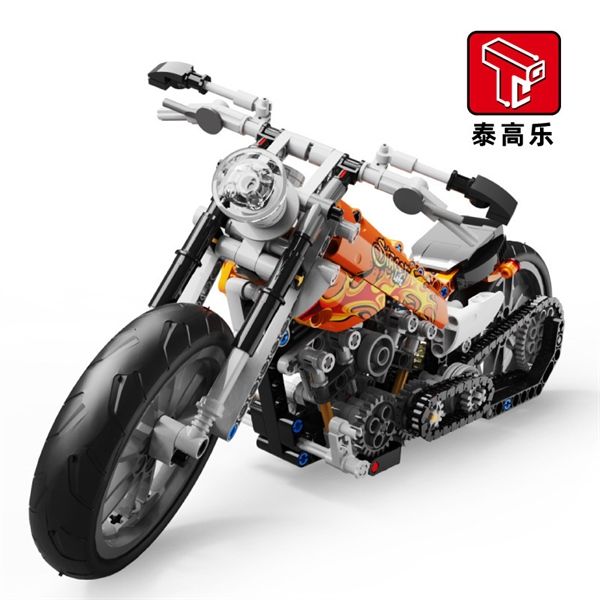  Mô Hình Nhựa 3D Lắp Ráp TGL Xe Mô Tô Harley Davidson Classic T3009 (436 mảnh) – LG0112 