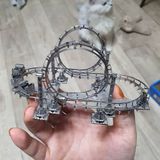  Mô Hình Kim Loại Lắp Ráp 3D Metal Mosaic Tàu Lượng Siêu Tốc – MP879 