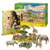 Mô Hình Giấy 3D Lắp Ráp CubicFun Động Vật Hoang Dã Châu Phi DS0972h (69 mảnh, National Geographic African Wildlife) - PP052