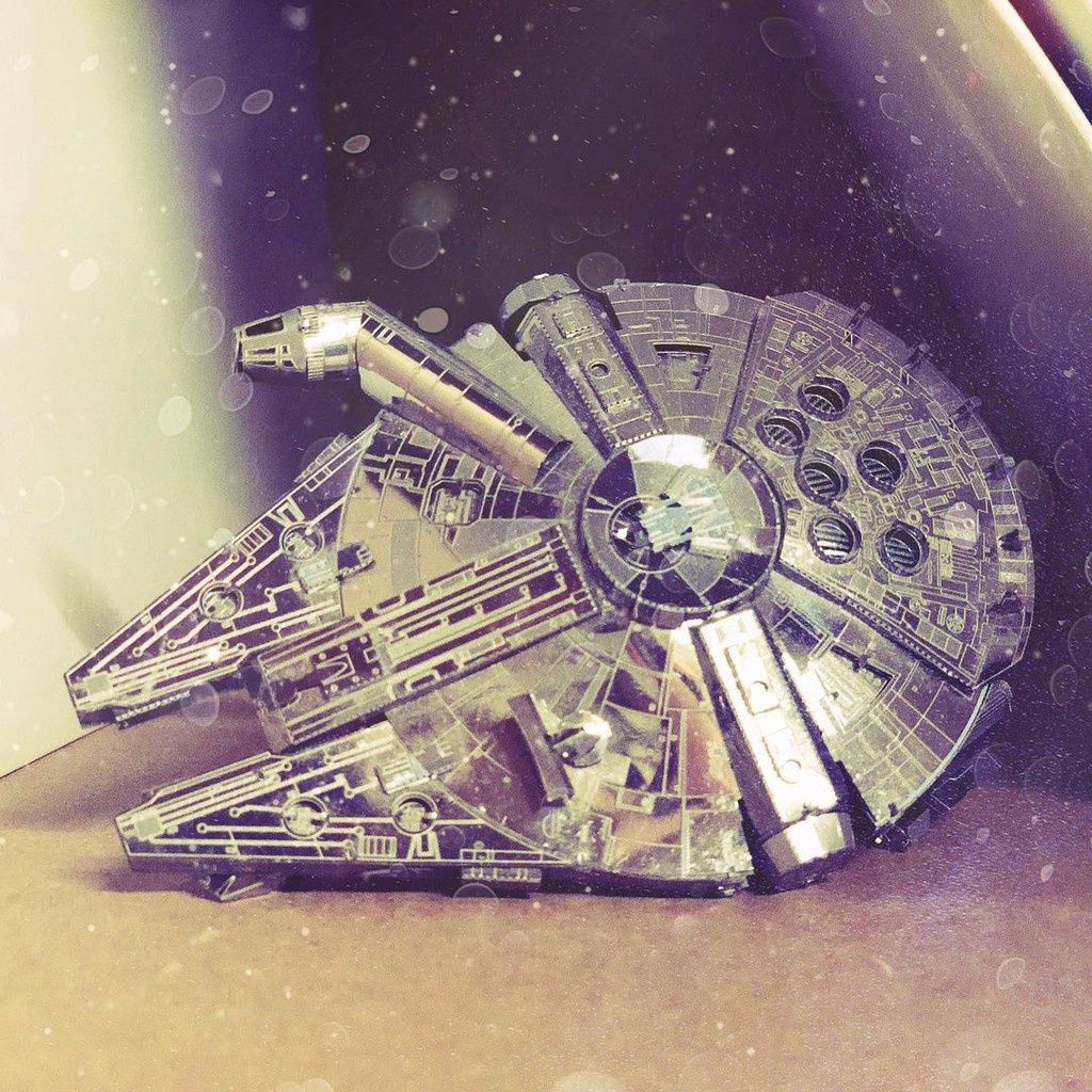  Mô Hình Kim Loại Lắp Ráp 3D Metal Mosaic Millennium Falcon – MP652 