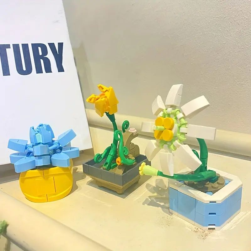  Mô Hình Nhựa 3D Lắp Ráp TEC CREATOR Chậu Hoa Nhỏ (90 mảnh, Giao ngẫu nhiên) - LG0178 