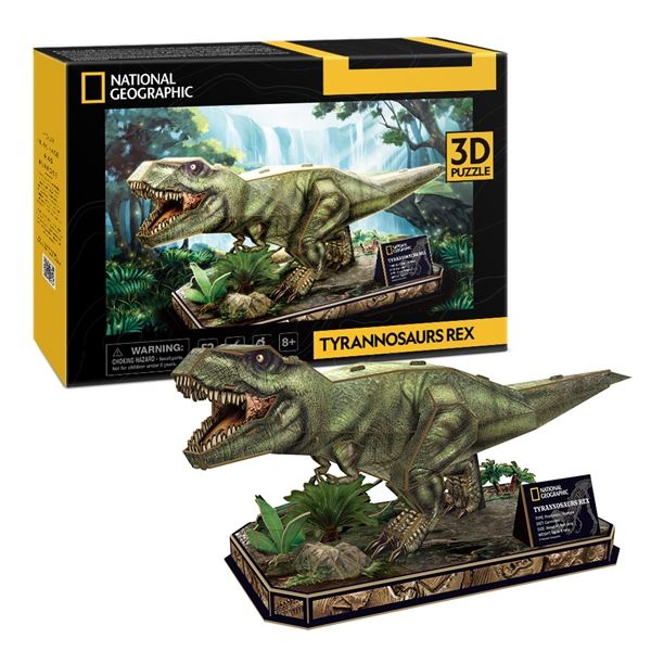  Mô Hình Giấy 3D Lắp Ráp CubicFun Tyrannosaurus REX DS1051h (52 mảnh) - PP013 