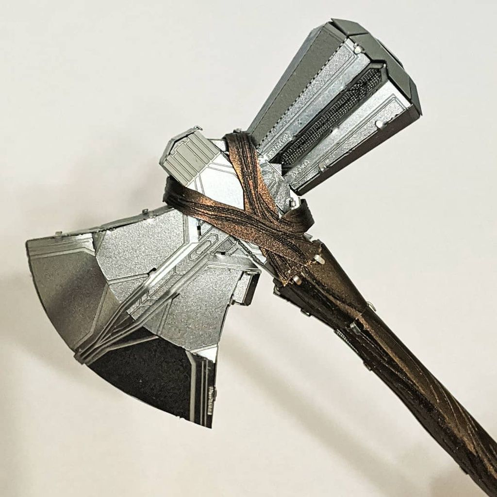  Mô Hình Kim Loại 3D Lắp Ráp Metal Head Marvel Rìu Stormbreaker – MP1049 