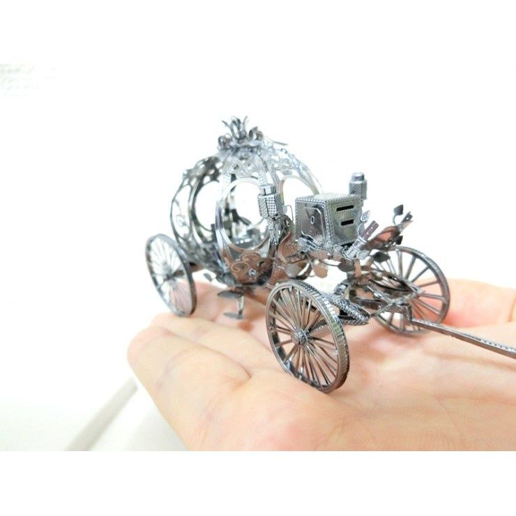  Mô Hình Kim Loại Lắp Ráp 3D Metal Mosaic Xe Bí Ngô Pumpkin Carriage – MP882 